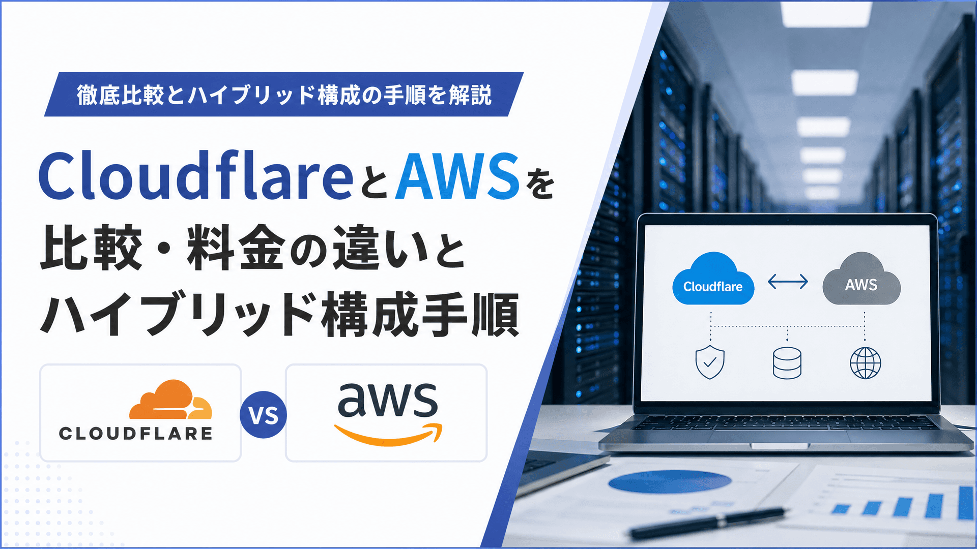 CloudflareとAWSを比較・料金の違いとハイブリッド構成手順